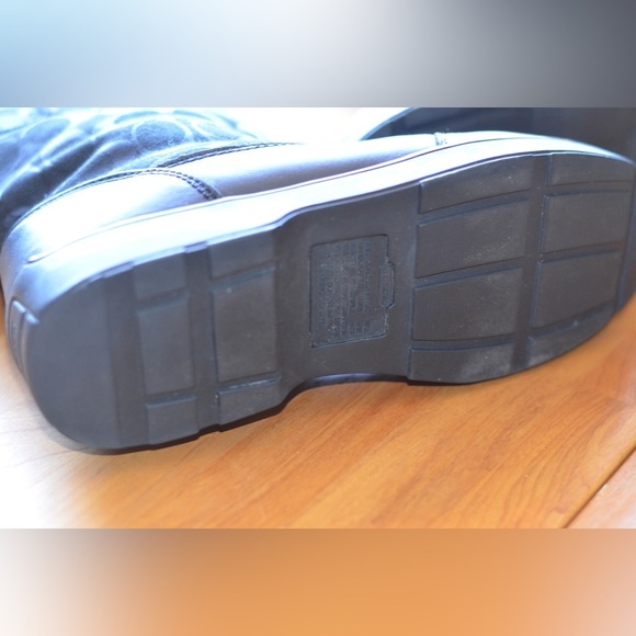 Coach Kayla Black Boot Women’s Size 8.5 Signature Print - Picture 10 of 16